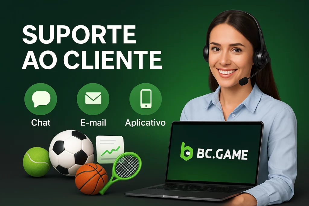 Serviço de apoio ao cliente do BC.Game Casino para jogadores em Portugal