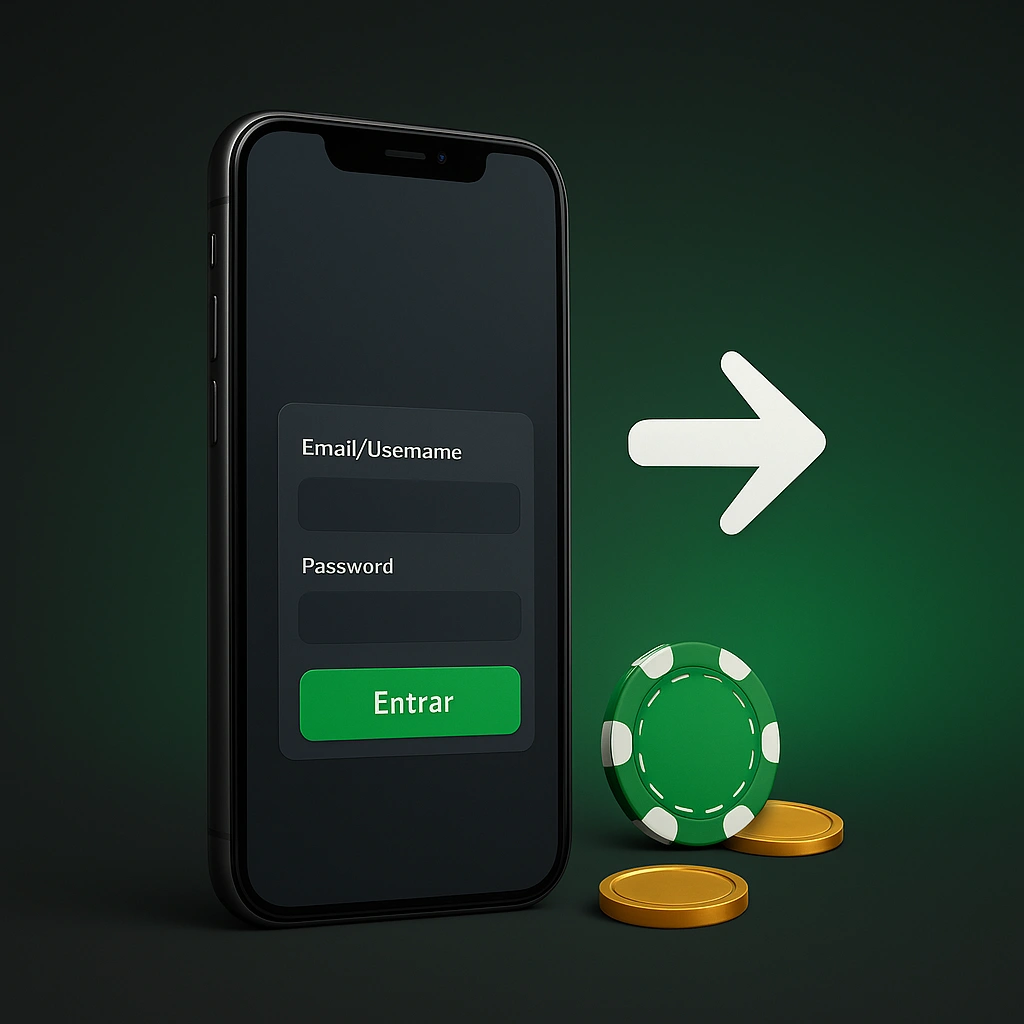 Guia passo a passo de login do BC Game para jogadores em Portugal