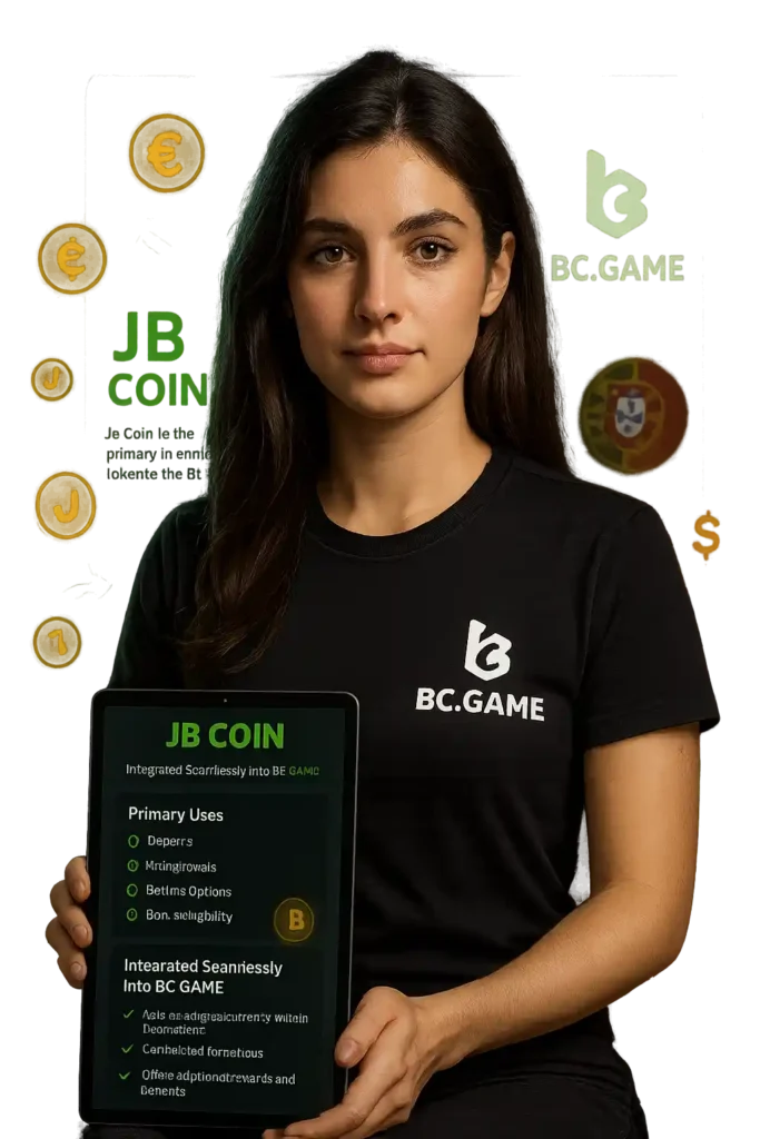 JB BC é uma moeda interna criada para aprimorar a experiência do jogador de cassino.
