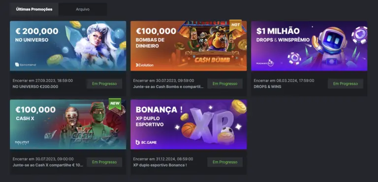 BC Game bónus