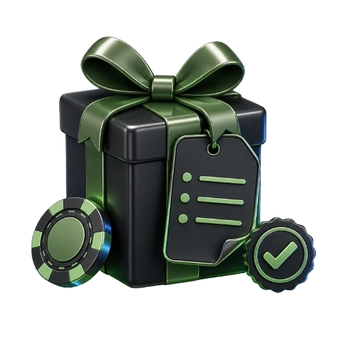 Bônus, promoções e recompensas